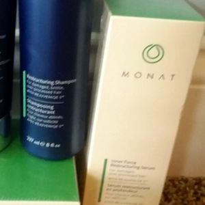 Monat shampoo and serum